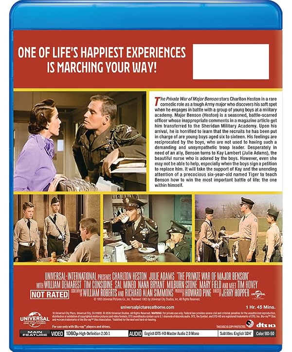 The Private War of Major Benson [Blu-ray] by UNIVERSAL - Used condition - Image 2