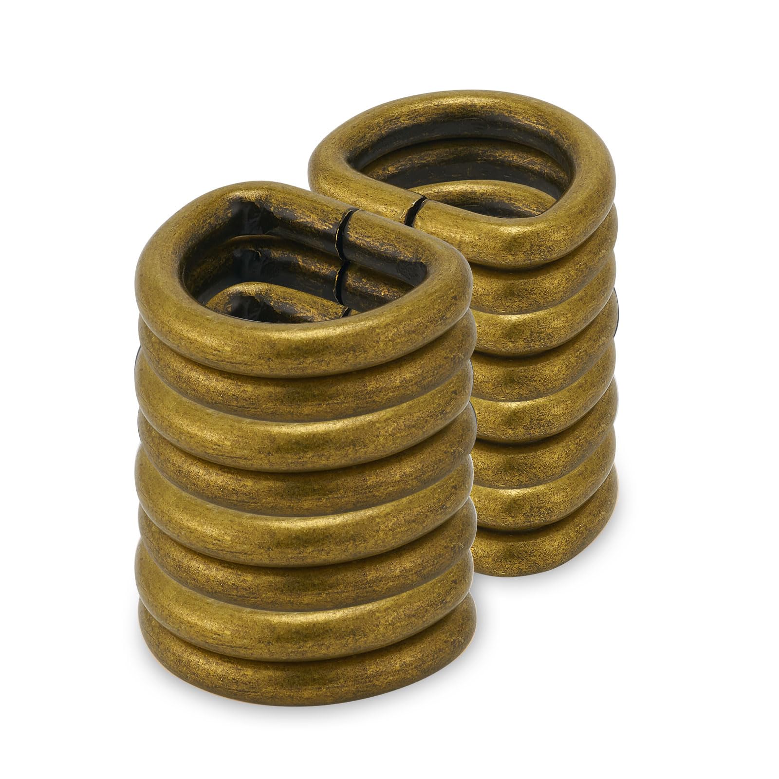 QIUTIMIY 20pcs Metall-D-Ring, robuste, geschweißte D-Ringe f