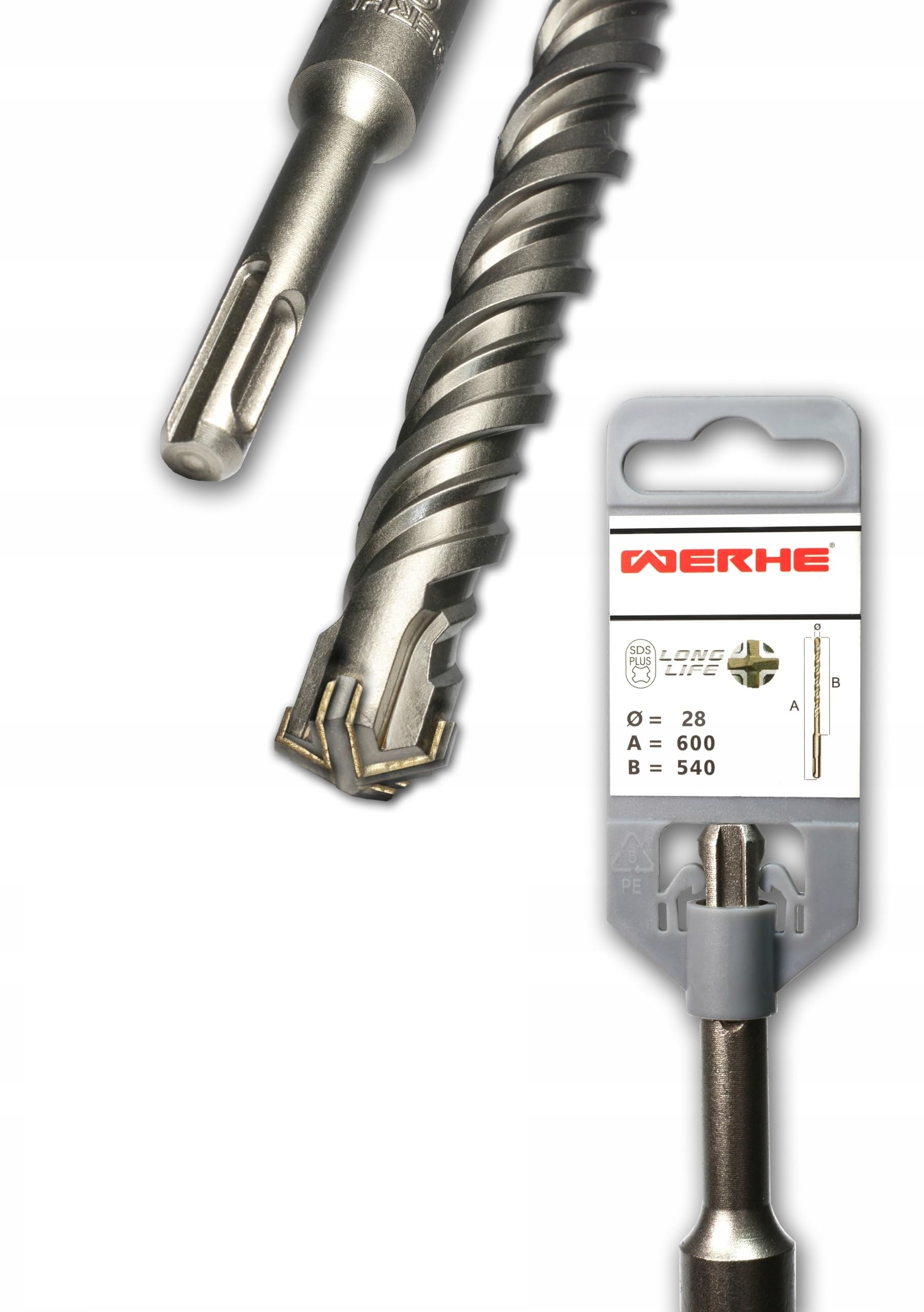 Set 6 Punte Diamantate ASNOMY Per Piastrelle, Vetro E Pietra - Foratura A Secco/Umido - Foto 3