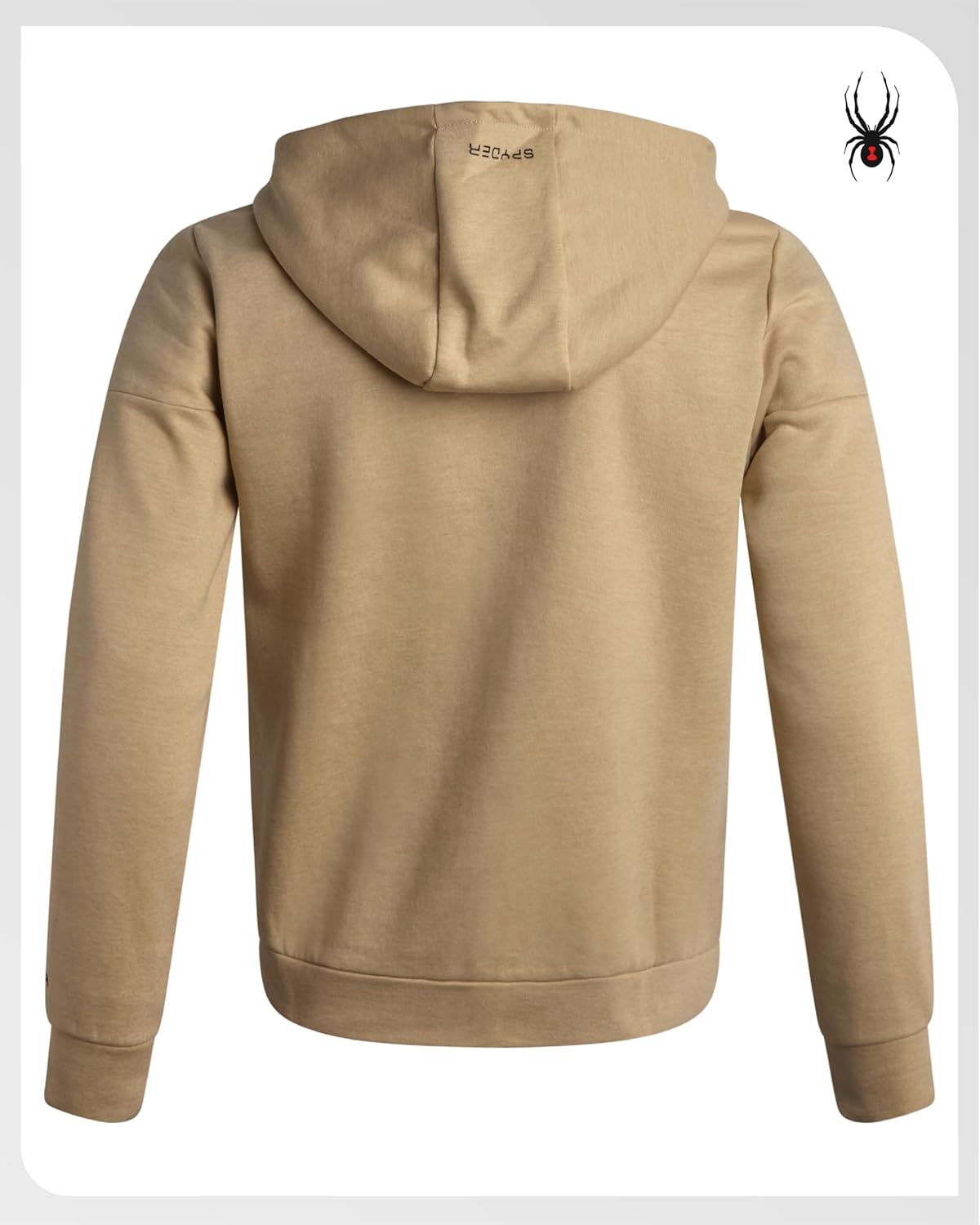 Spyder Mens Zip Up Hoodie - Super Soft Performance Fleece Sweatshirts for Men - Warm Athletic Hoodies for Running Walking Gym - Image 6