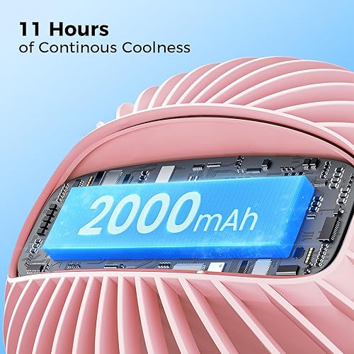 Miniatura 3 de Ventilador portátil para cochecito de bebé, trípode flexible de 3 velocidades, ventilador personal con clip para cama, alimentado por batería