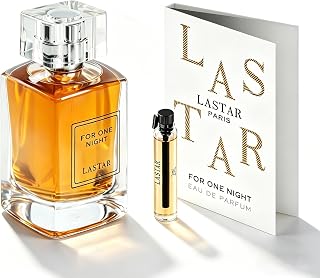 LASTAR Perfume para hombre y mujer, tamaño de viaje, perfume de colonia, aroma de azahar, café, vainilla, 50 ml+2 ml, perfecto para fiestas, San Valentín, Navidad