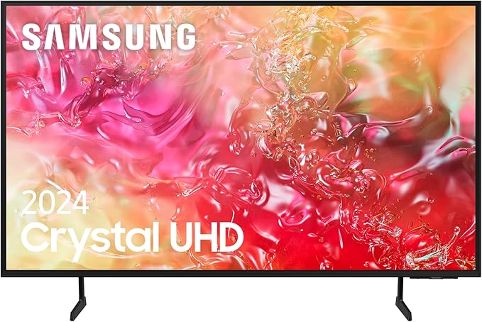 SAMSUNG TV Crystal UHD 2024 43DU7105 Smart TV de 43" Crystal UHD con Colores Puros con PurColor, el Mejor Smart TV, Todos los Altavoces a la Vez con Q-Symphony y controla tu casa con SmartThings