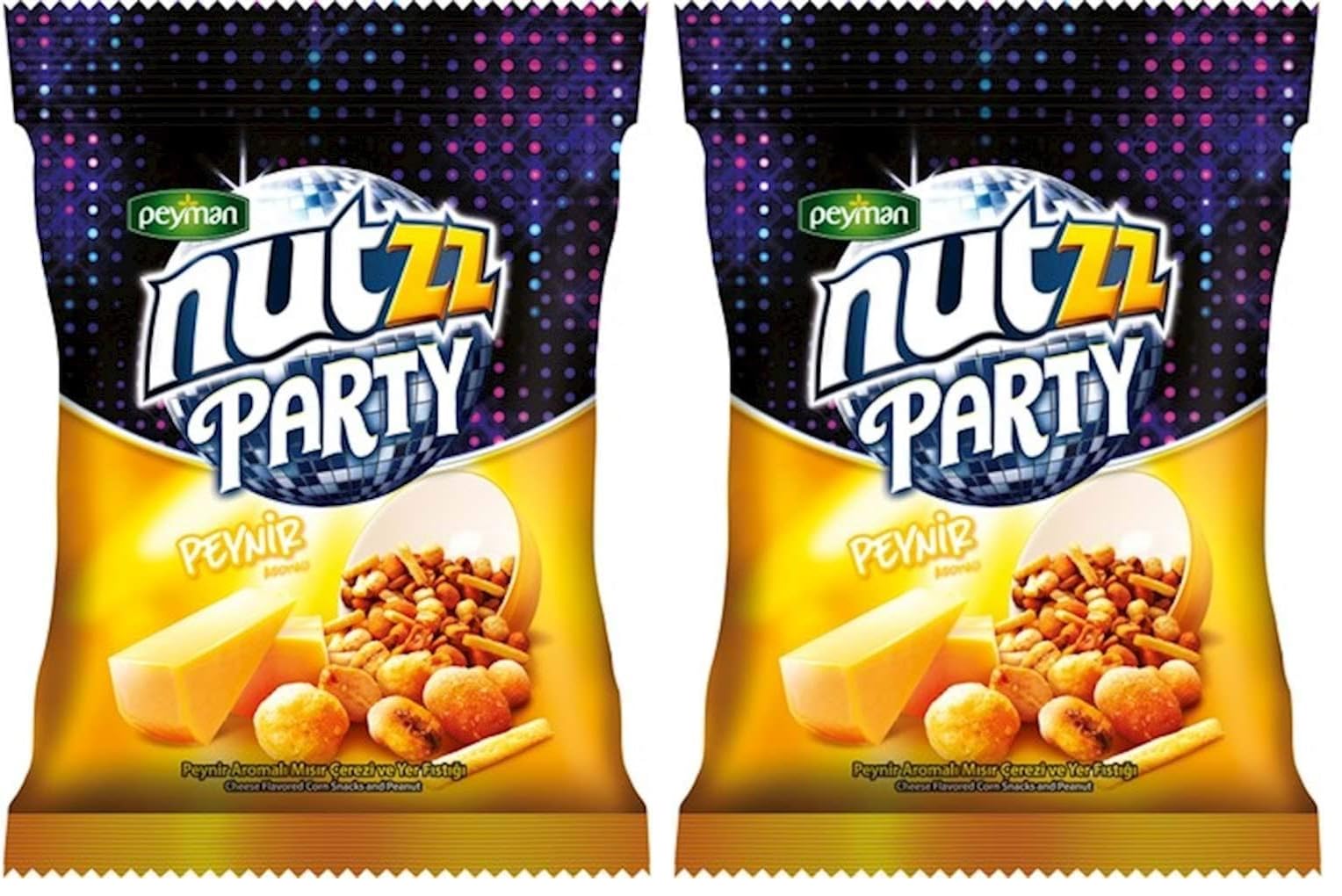 Peyman Nutzz Party Mix Peynir 90G (2 paketi)