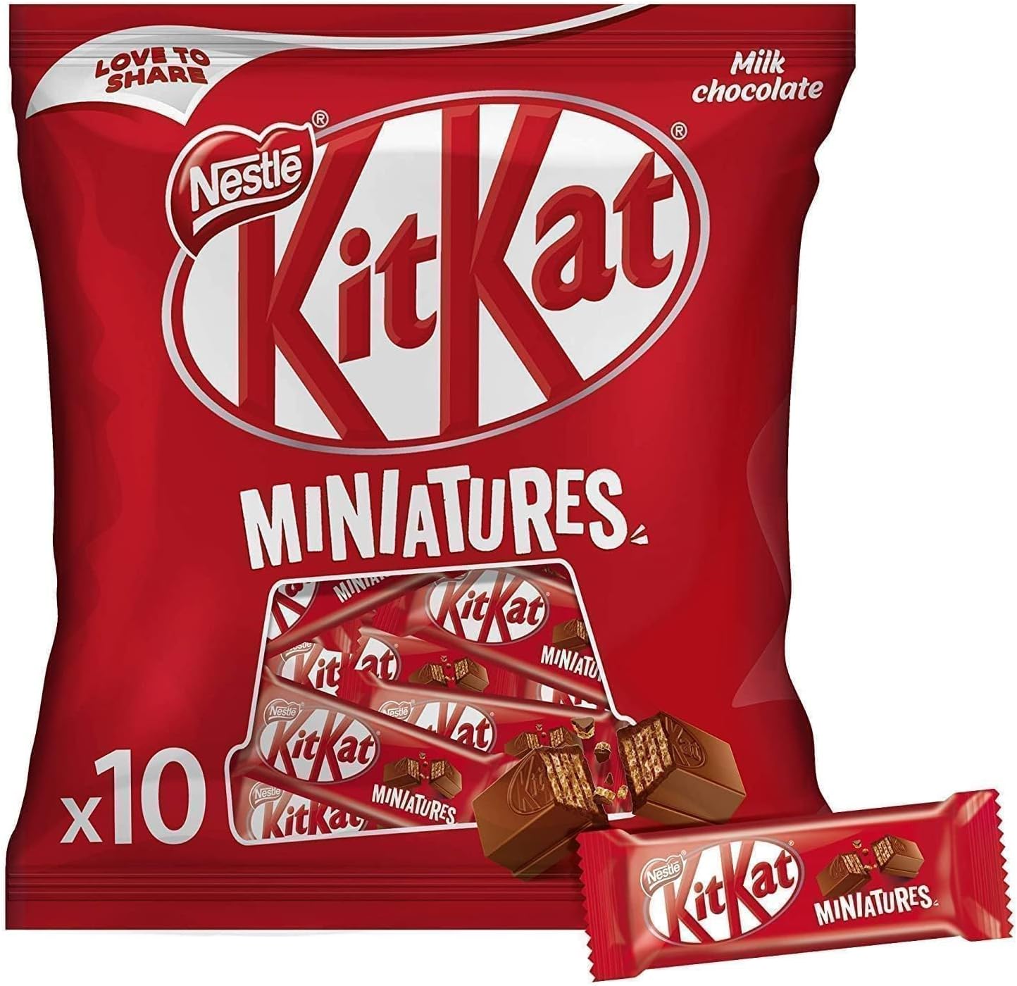 KIT KAT Crispy Wafer Finger Covered With Milk Chocolate, 110 gram