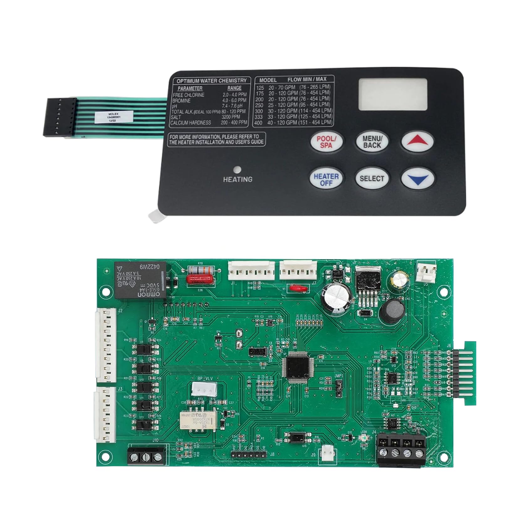 Amazon.com : 42002-0007S Pool Heater Control Board Kit Compatible for  Pentair MasterTemp u0026 Sta-Rite Max-E-Therm Heaters, NA u0026 LP Series Pool/Spa  Heater Electrical Systems : Patio, Lawn u0026 Garden