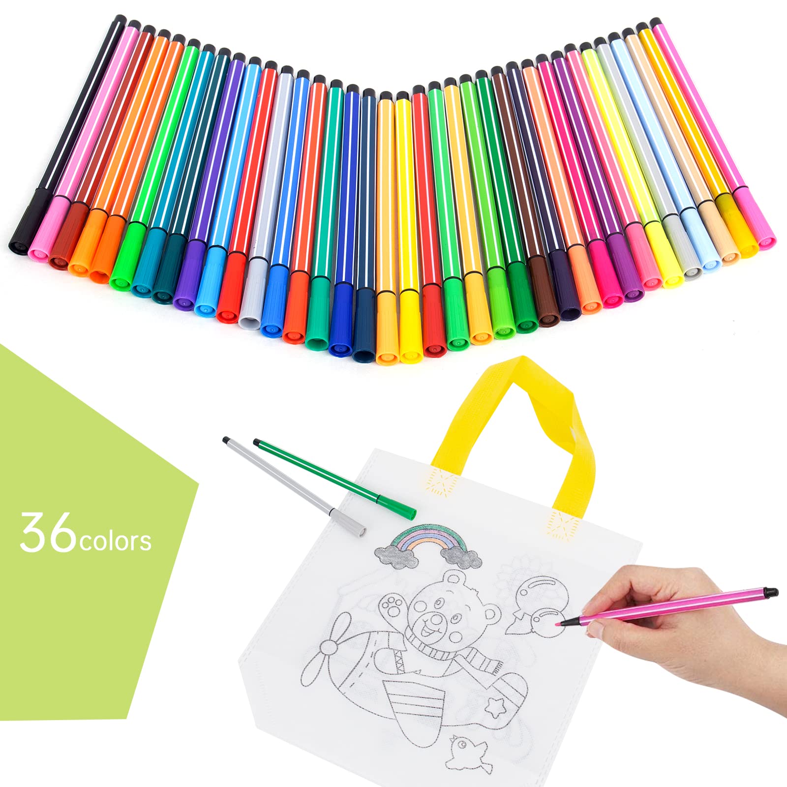 Lot de 12 sacs cadeaux en papier pour anniversaire d'enfant avec anse