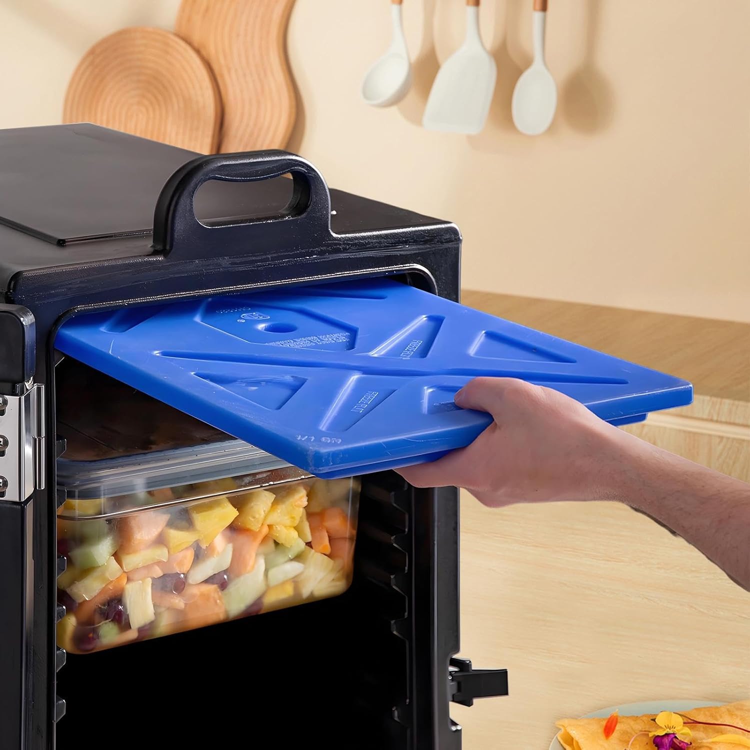 Cooler Ice Board Ice Pack Rectangular Accessories Cooler Cool Blocks Large Capacity for Fishing Travel Outdoor Camping BBQ