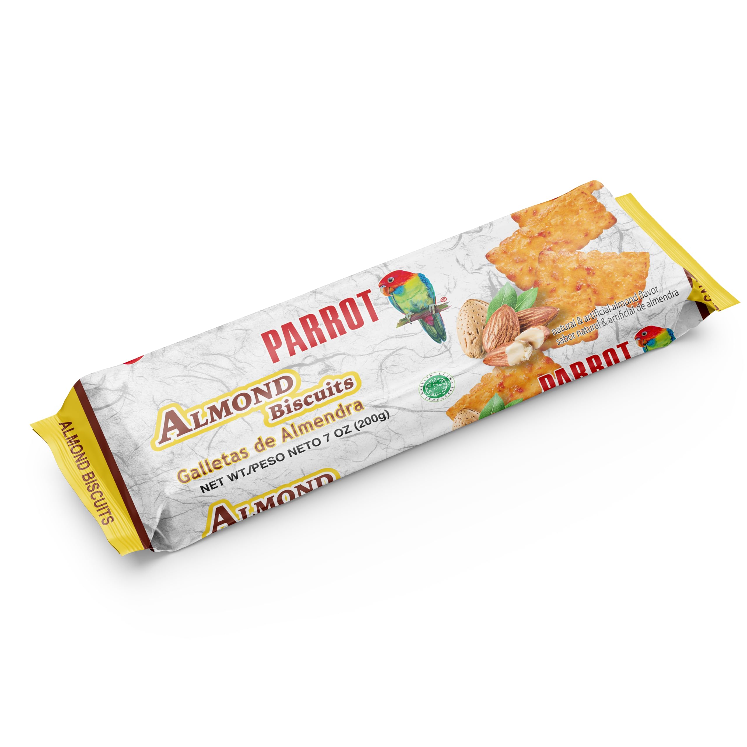 Parrot Almond Biscuits 7oz (Pack of 4)