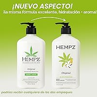 Vista 3 de Crema hidratante corporal con extractos vegetales, de Hempz, Loción humectante corporal herbal 532,32 ml