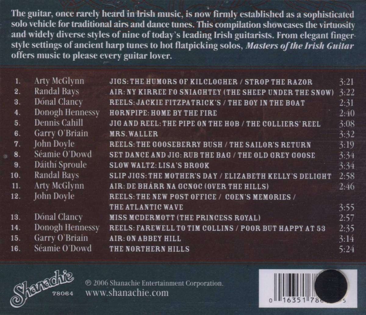Masters Of The Irish Guitar
