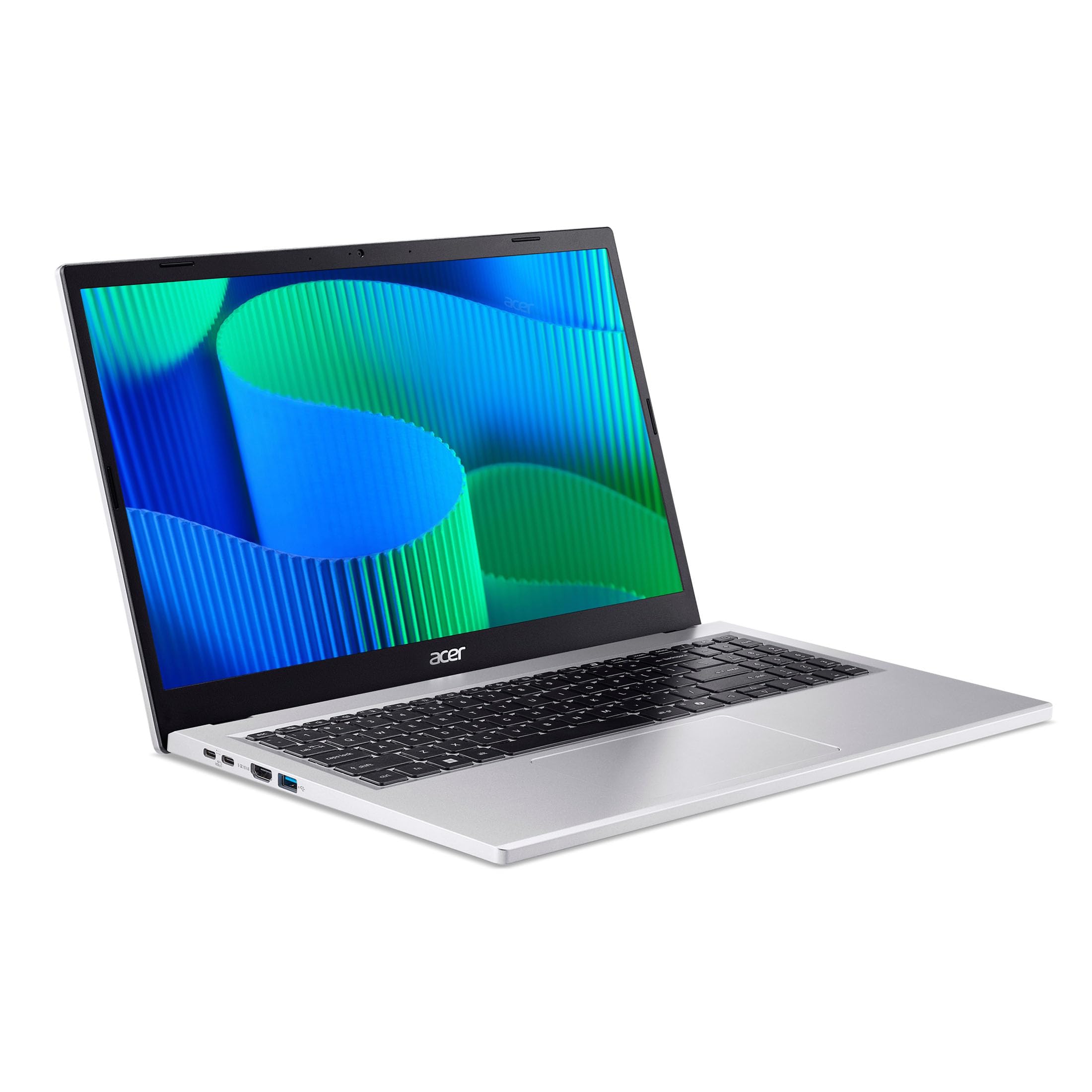 Acer Extensa 15 | 15,6" FHD | Core 7 150U | RAM: 16GB | SSD: 4TB | Laptop in Pure Silver | Windows 11 Pro | Office 2024 Pro | Notebooktasche
