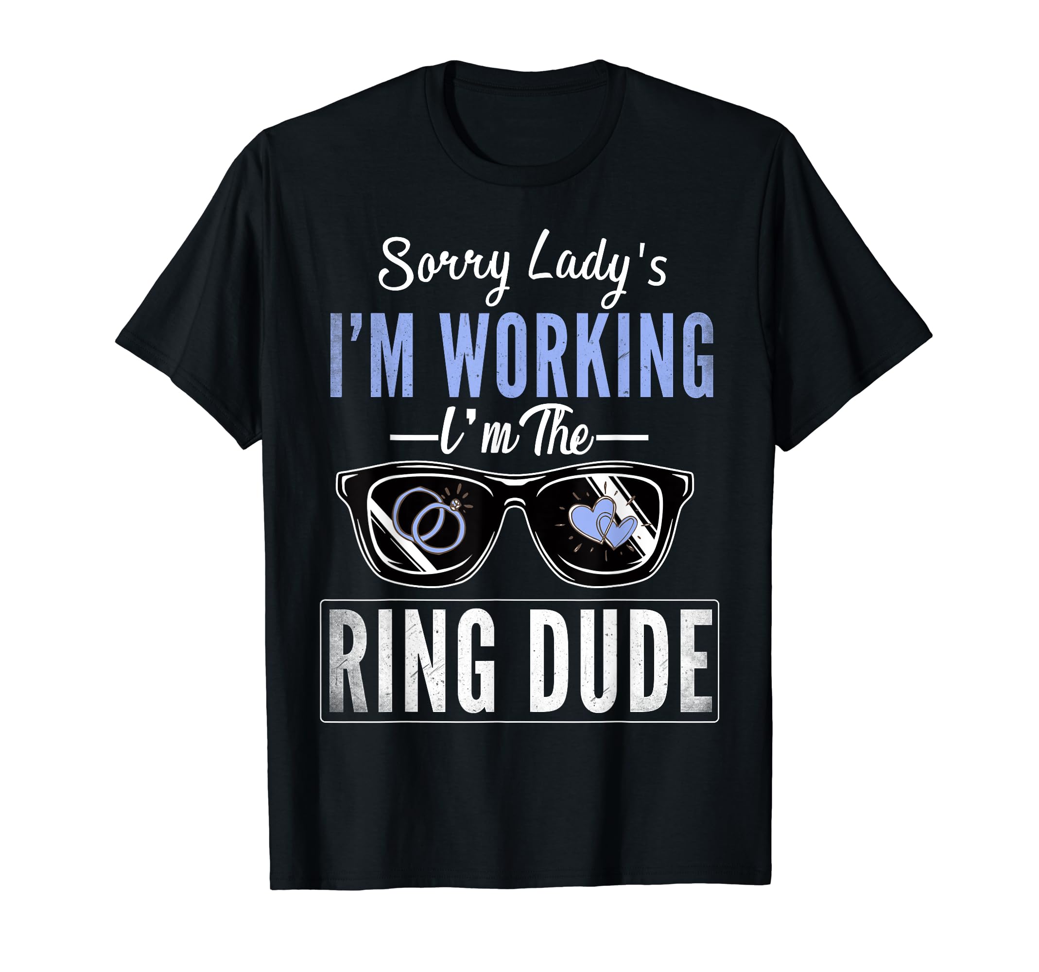 Ring Bearer Yup I'm The Ring Dude Funny Wedding Costume T-Shirt