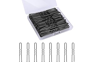 U Shaped Hair Pins: 100PCS Salon-Grade Styling Essential
