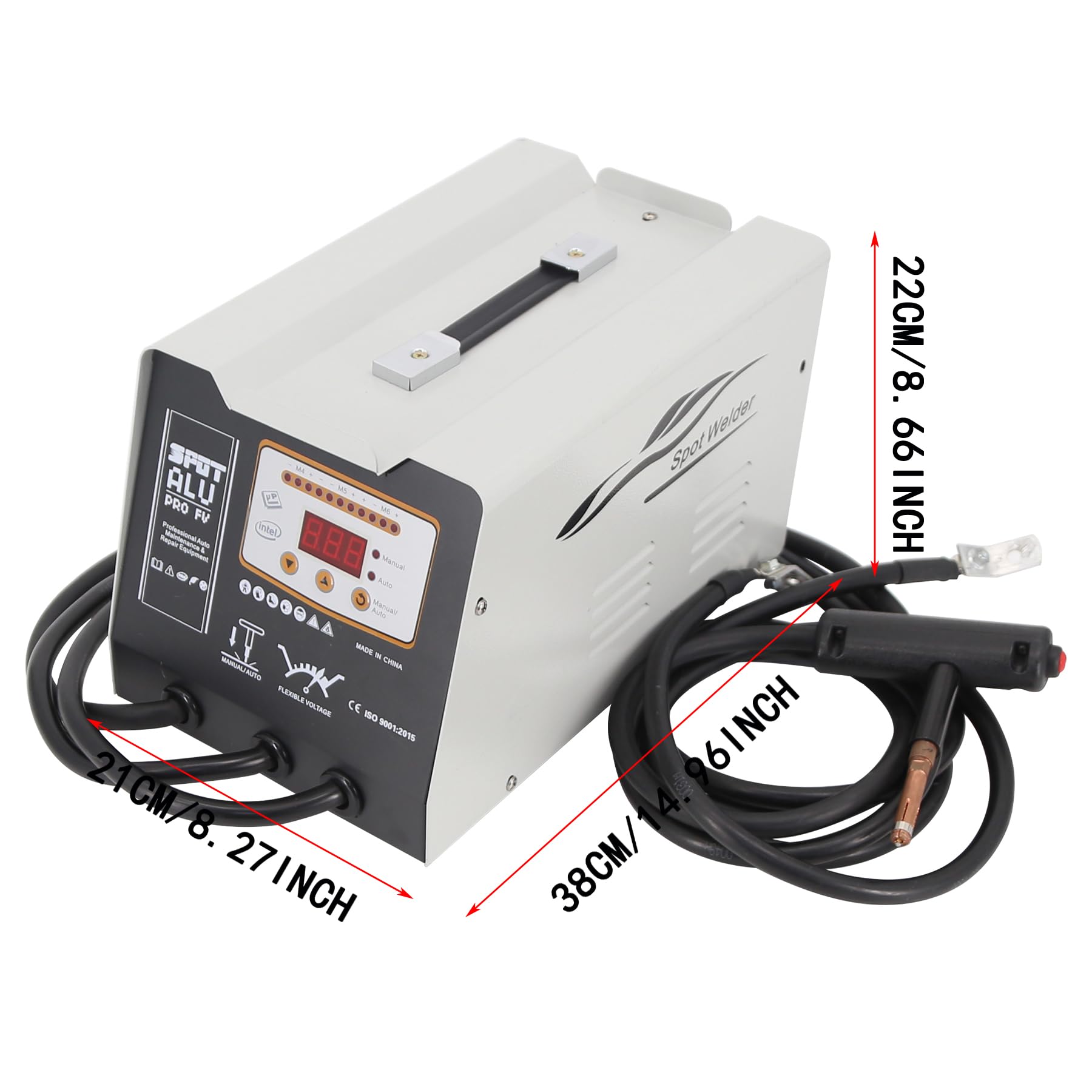 110V 3KW Aluminum SPOT Welder Machine,Spot Welder Dent Puller, Vehicle DENT Puller,for CAR Body DENT REPIAR Shops (F6100)