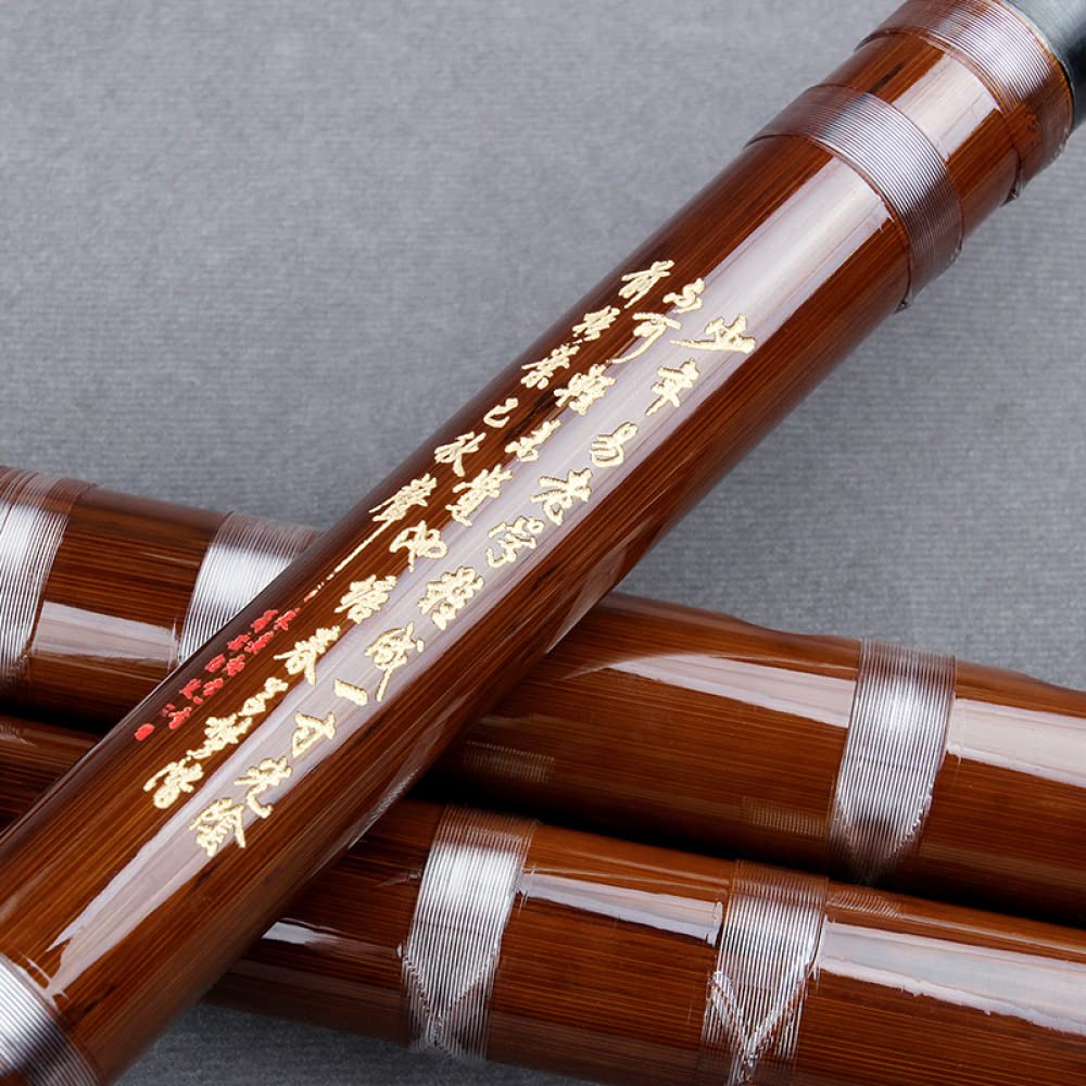 flet bambusowy, Profesjonalne instrumenty dęte drewniane CDEFG Key Chinese Dizi Transversal Flauta Flet dla początkujących(C Key)
