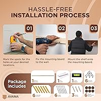 Vista 6 de Avana Repisa de Chimenea de 48 Pulgadas - Repisas Naturales para Sobre la Chimenea - Repisas de Chimenea Montadas en la Pared, Soporte de Repisa