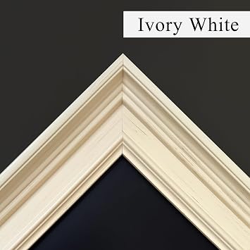 Samsung The Frame TV Bezel/Mounts Modern White,Compatible ONLY with Samsung The Frame TV 65/PRO(Fits 2021-2026 models, model codes:65LS03A/B/C/D/FA/FW/HE/HW) (Ivory White, 65-LS03)
