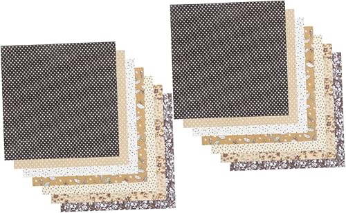 FAVOMOTO 14 piezas DIY algodón patchwork edredón de tela acolchada sábanas de tela acolchada tela impresa tela multifunción impresión patchwork