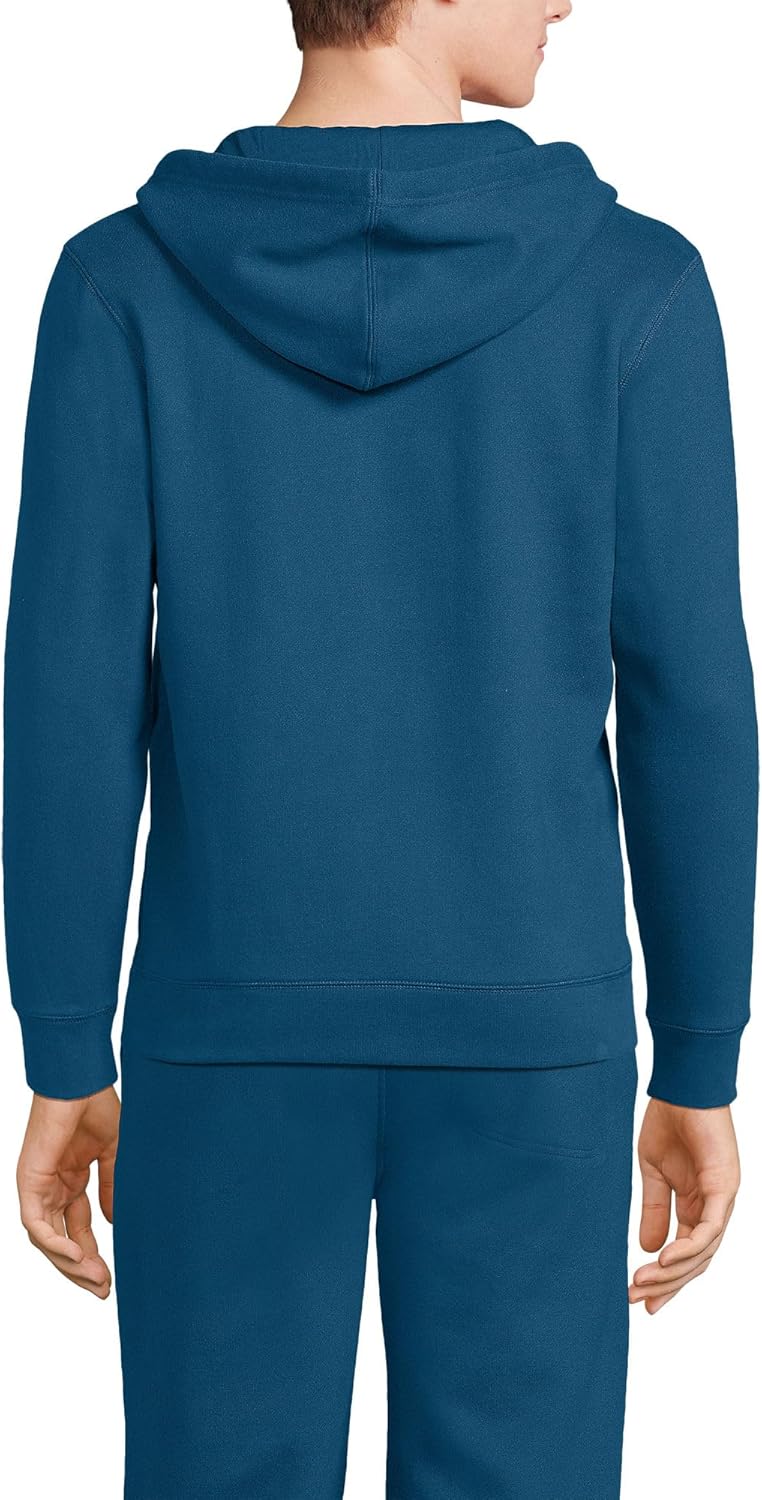 Lands' End Men's Serious Sweats Full Zip Hoodie - Image 2