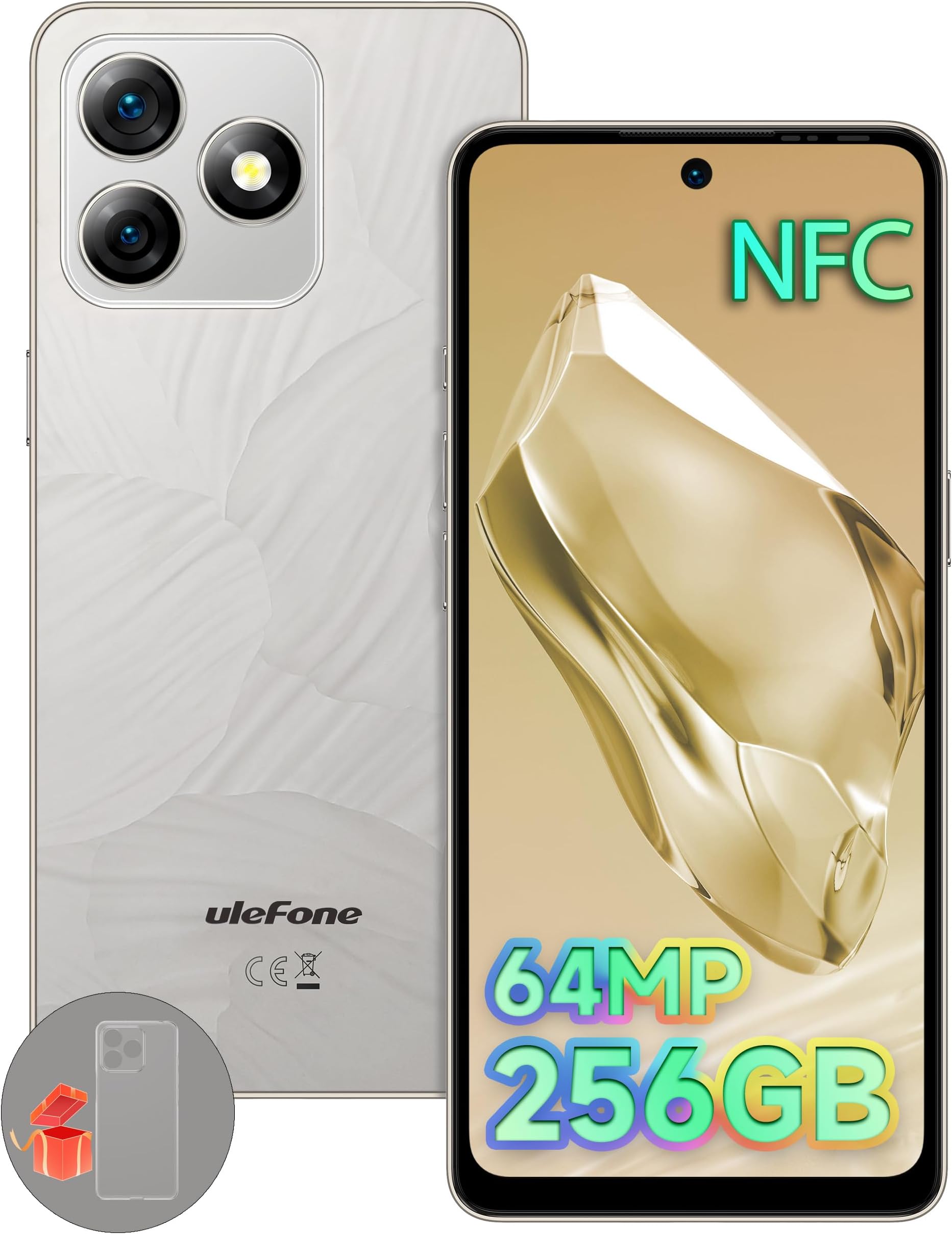Note 18 Pro SIM-Free & Unlocked Mobile Phones, NFC Android 14, 12GB RAM 256GB ROM/2TB, 6.78" Corning Gorilla Glass, 64MP+50MP+32MP, 4G Dual SIM Smartphone, 5450mAh 18W, 2 Year Warranty, Gray