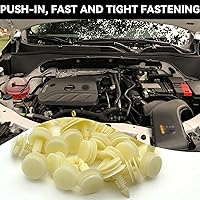 Vista 6 de 50 clips de retención para panel de moldura de puerta delantera, compatibles con Buick GMC Jimmy Pontiac Grand Prix agujero de 0.315 in, sustituye a