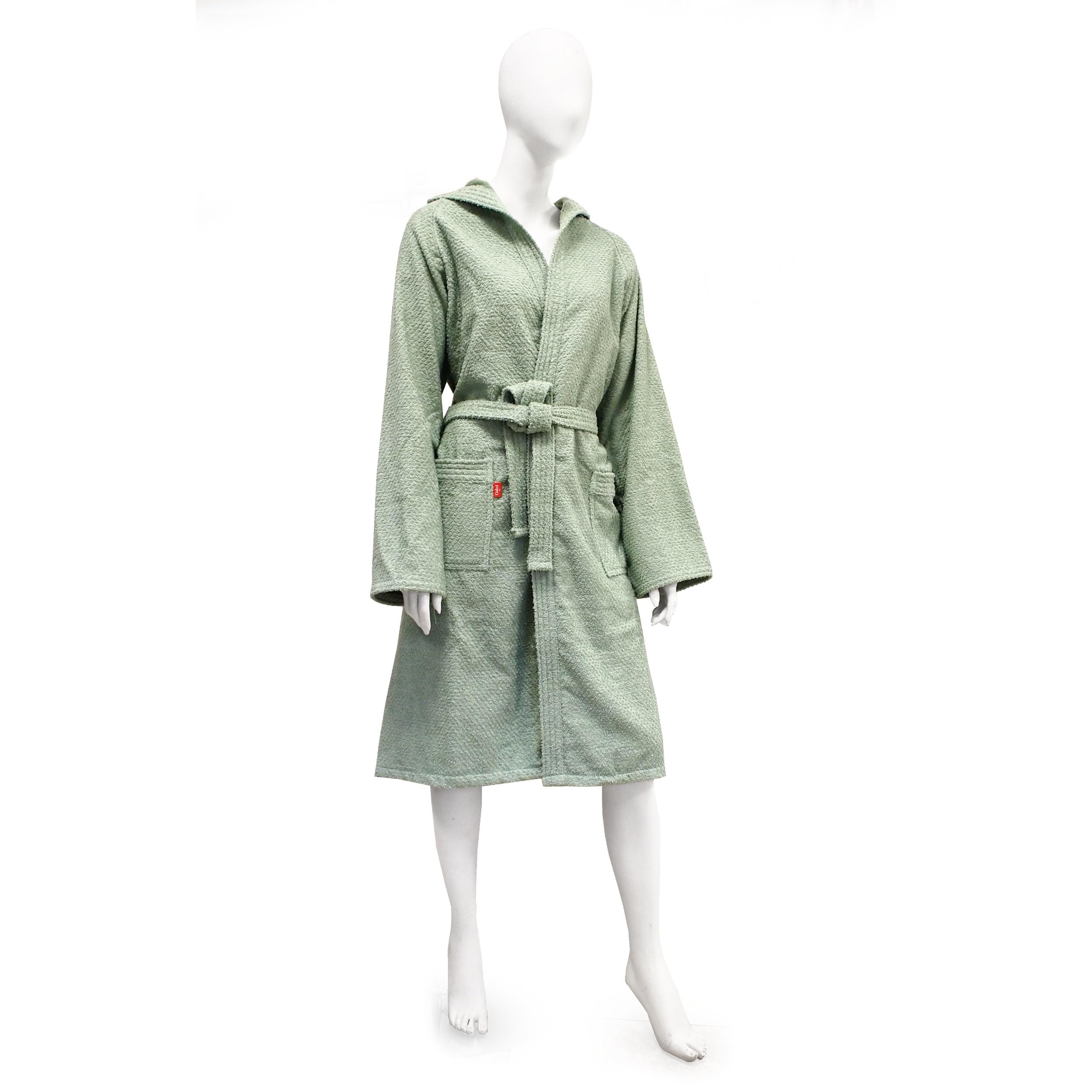 Gabel Accappatoio jacquard con cappuccio Unisex