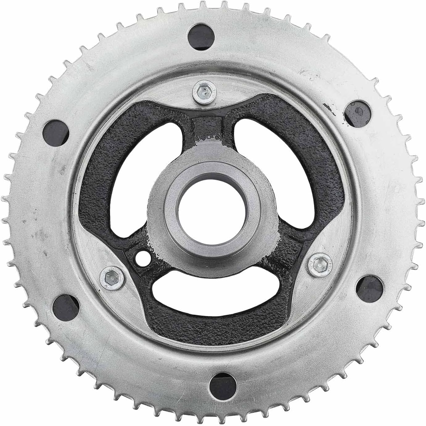 A-Premium Engine Harmonic Balancer Pulley Compatible with Ford and Lincoln Model - Escape/Explorer 13-24, Focus 13-18, Mustang 15-23, Fusion, Maverick, Bronco, MKC, MKT, MKZ, Corsair, Nautilus