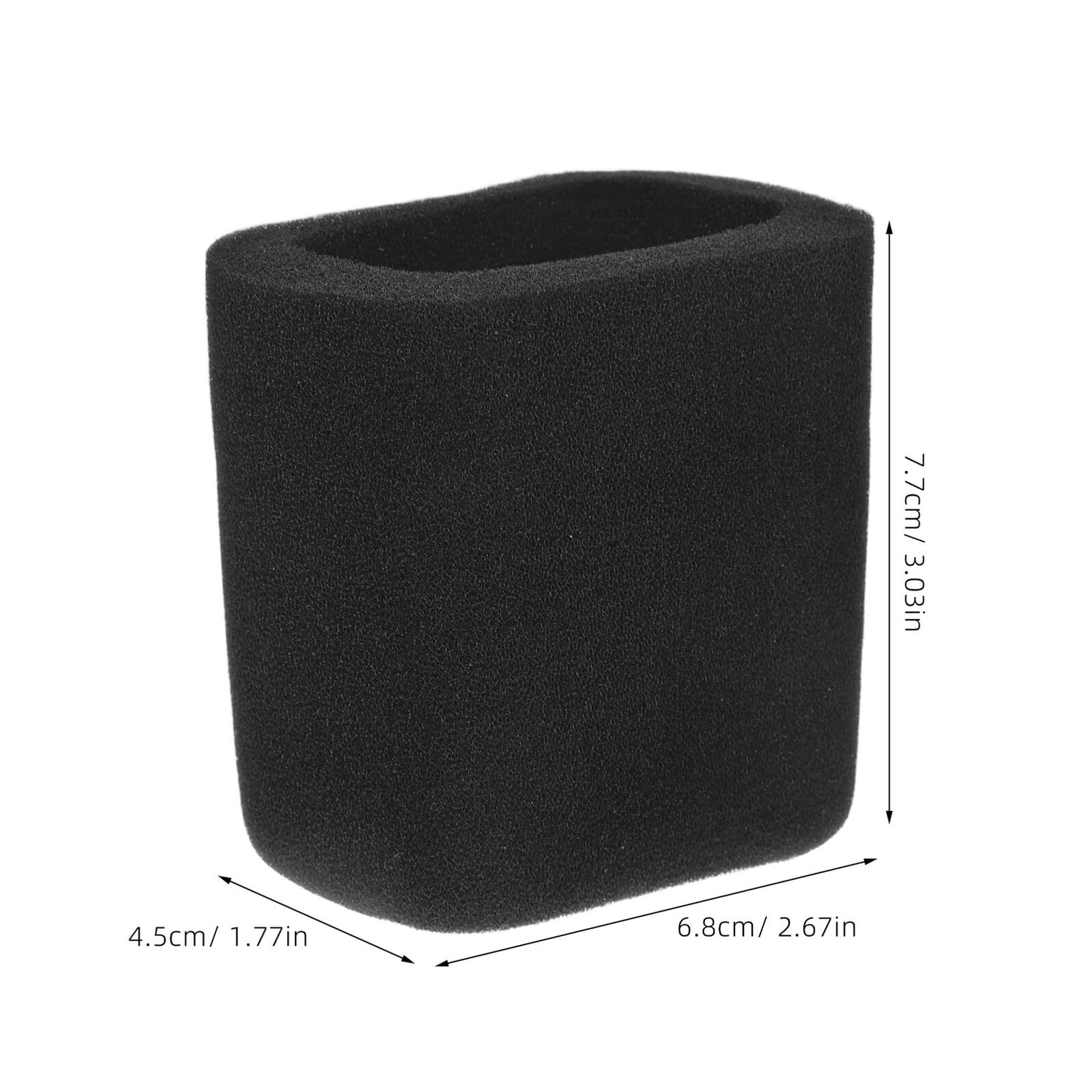 Milisten 3 pièces Lot de Housses Mousse pour Microphone à Main Protection Acoustique Épaisse Anti-bruit et Protection pour Scène et Karaoké