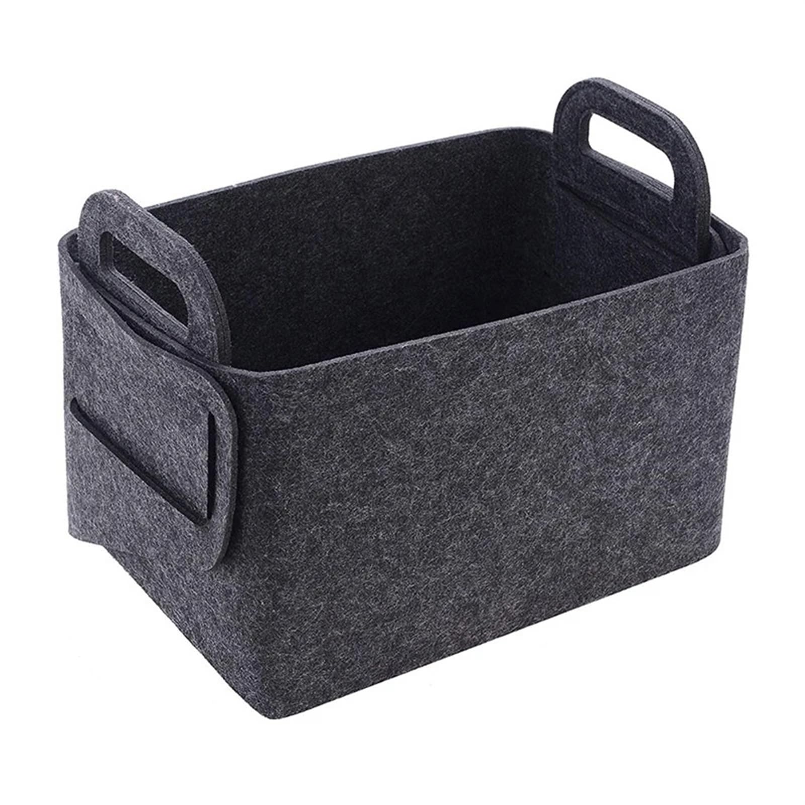 Laundry Basket Foldable Felt Storage Dirty Clothes for Dorm and Family