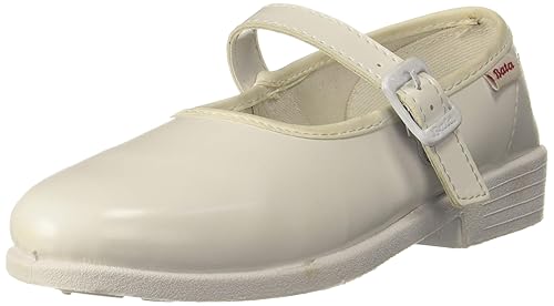 BATA Girls Ballerina C Wht Indian Shoes
