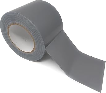 ArmaKit Heavy Duty Duct Tape | 100mm wide x 50M length | Industrial Tape Grade - Strong Gaffer Tape indoor and outdoor use, thick gaffa tape patch and seal tape Silver