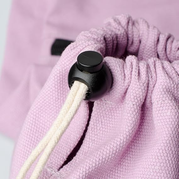 DYZD Single Hole Cord Lock Plastic Spring Toggle Stopper Cord Rope End for Drawstrings, Paracord (Black,20 PCS)