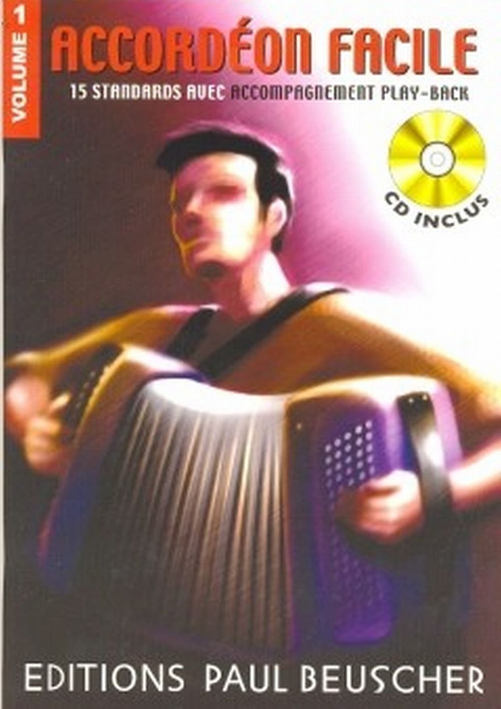 Partition : Accordeon facile volume 1 + CD