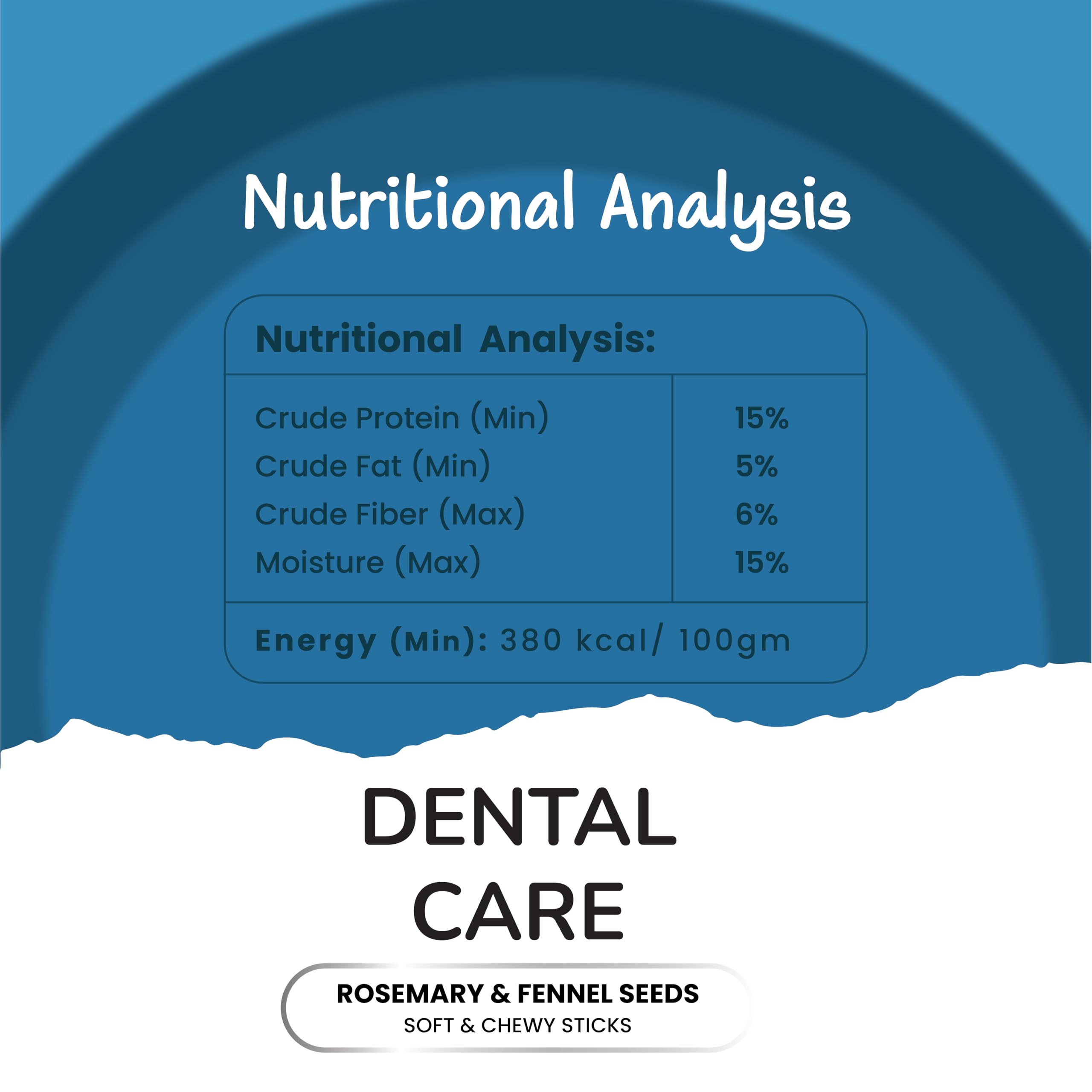 Fullr Dental Care Dog Treats | Soft & Chewy Sticks with Rosemary & Fennel | Supports Oral & Gum Health | Reduces Plaque & Tartar| Freshens Breath | Healthy Treats for All Breeds & All Life Stages, 70g 4