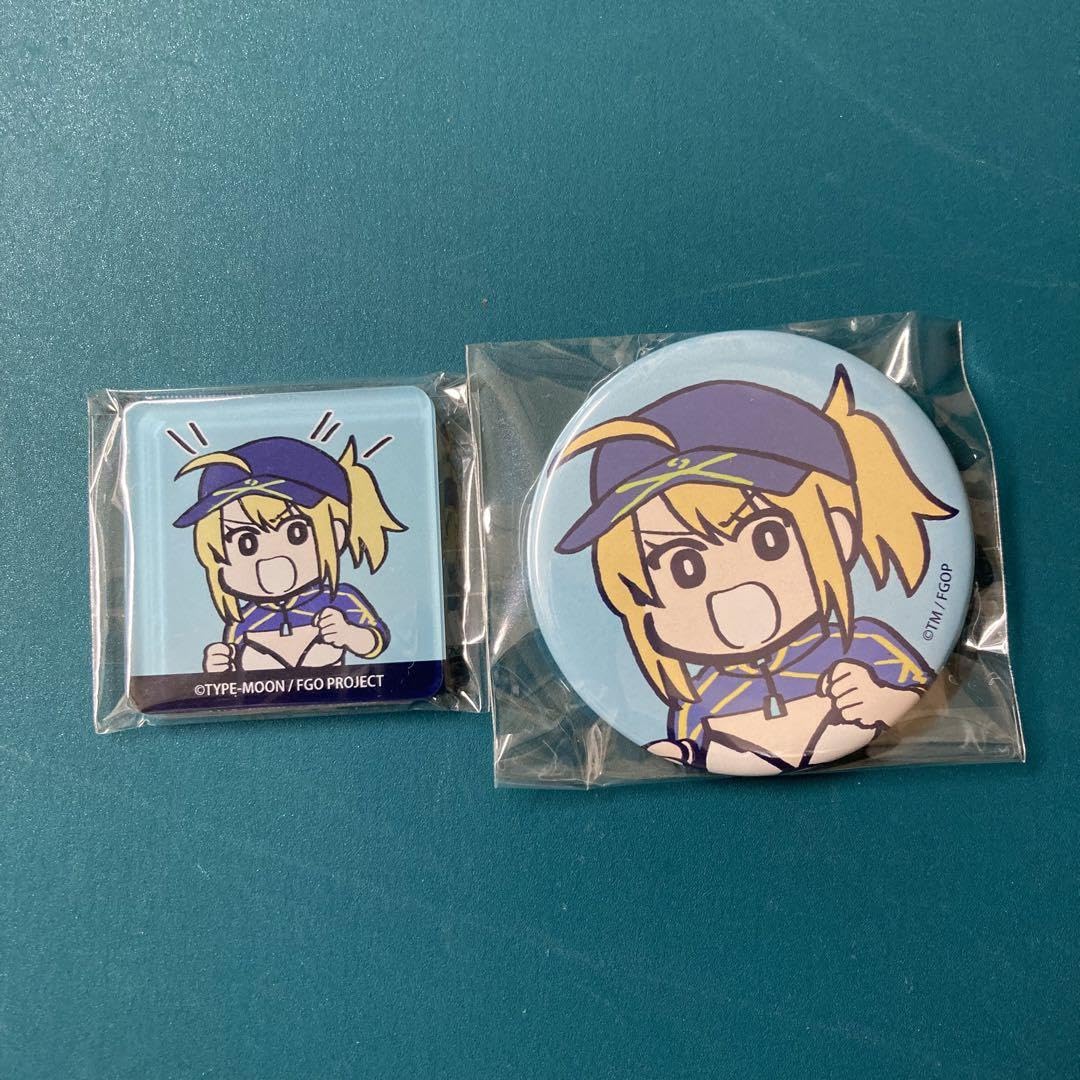 fgo 藤丸立香はわからない 謎丸缶バッジセットアキレウス