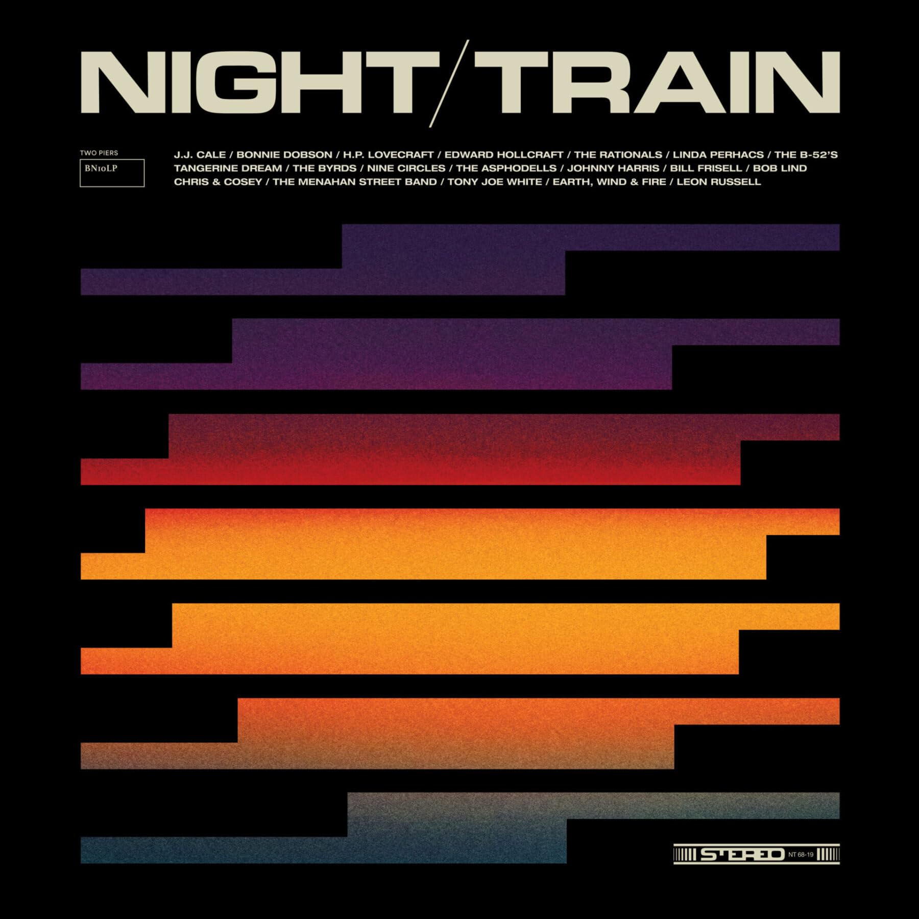NIGHT TRAIN: TRANSCONTINENTAL LANDSCAPES 1968-2019