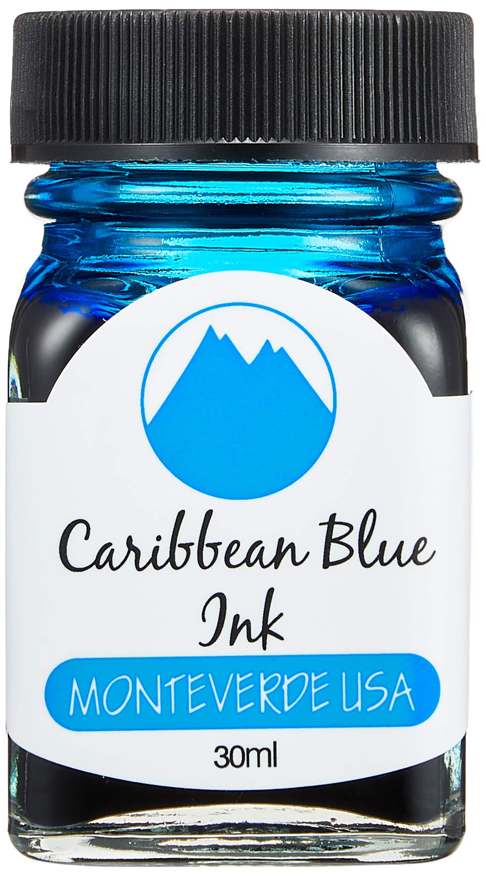 Monteverde g309cu 30 ml frasco de tinta – Caribe azul