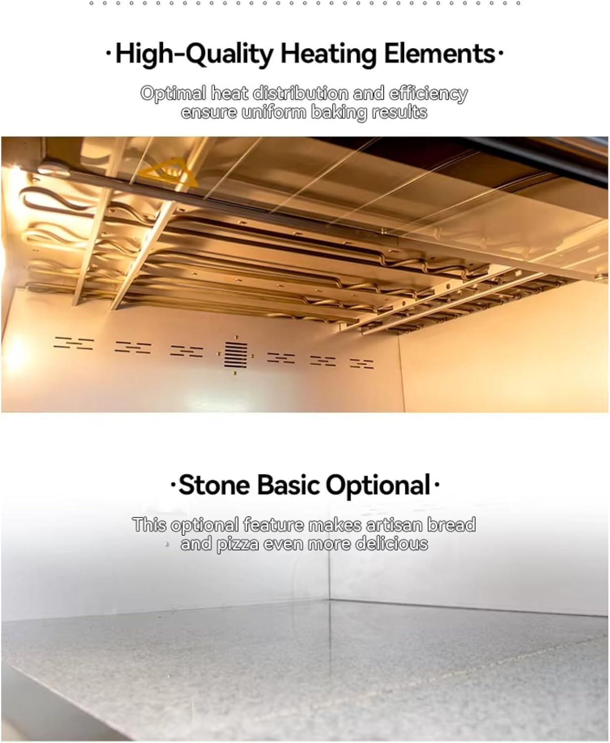 Commercial Convection Oven, Industrial Bakery Oven, 0°C-300°C Temperature Range, Perfect for Small Bakeries Home Bakeries Pastry Shops