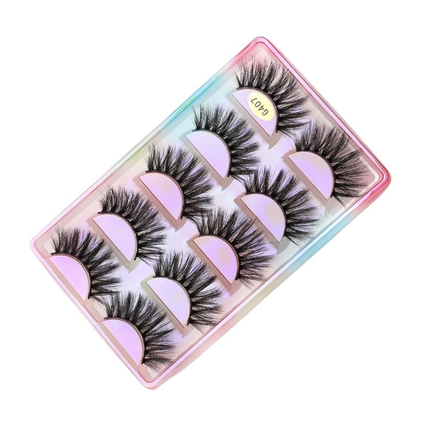 UAMOU 10 Styles 2 5 10 20 30 50 100 Boxes 3D Mink Lashes 5 Pairs Natural Individual