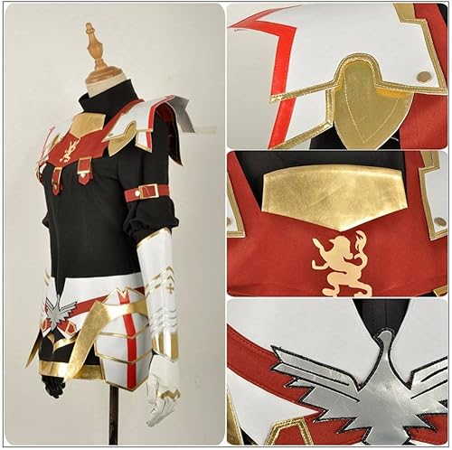 Miniatura 2 de Yejue Disfraz de cosplay para mujer con capa, conjunto completo para fiesta de Halloween