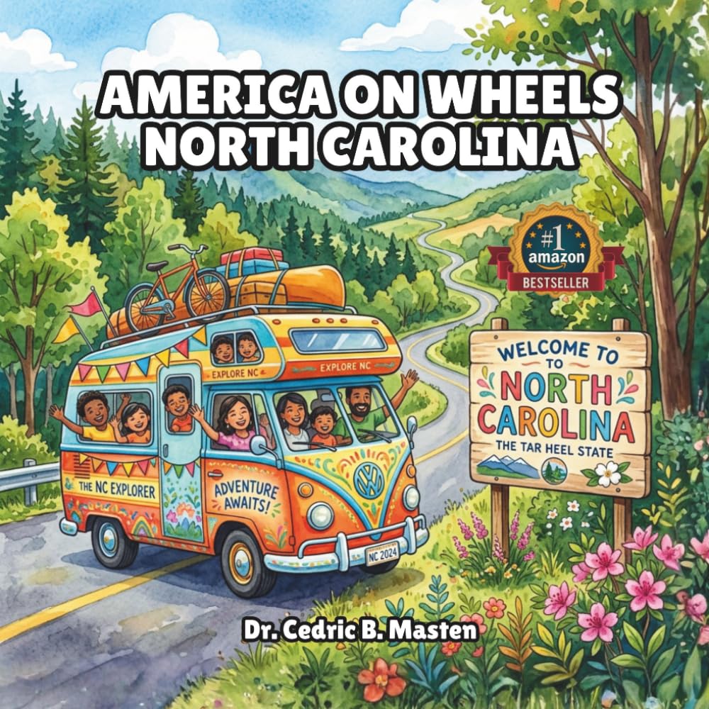 America on Wheels North Carolina: A Fun Road Trip Through North Carolina for Curious Kids