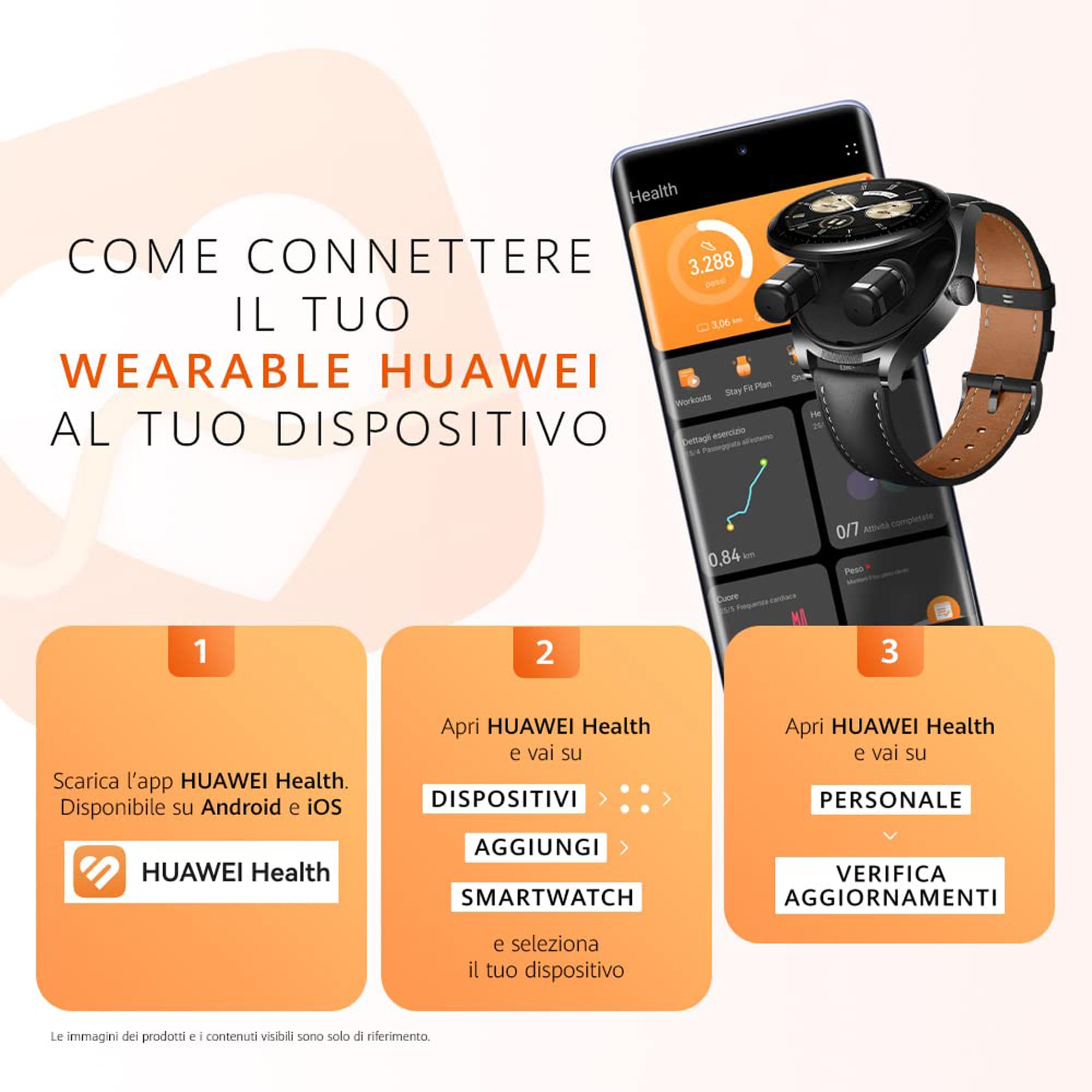 HUAWEI Watch Buds, Smartwatch e Auricolari 2 in 1, Controlli Touch Wide Area, Cancellazione del Rumore, Monitoraggio Professionale della Salute, Compatibile con Android e iOS, Versione Italiana, Nero