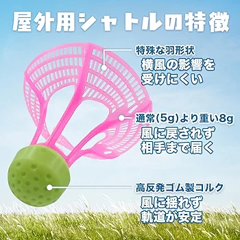 Amazon | CHURACY アウトドアバドミントン バドミントン セット ラリー Amazon | CHURACY アウトドアバドミントン バドミントン セット ラリー