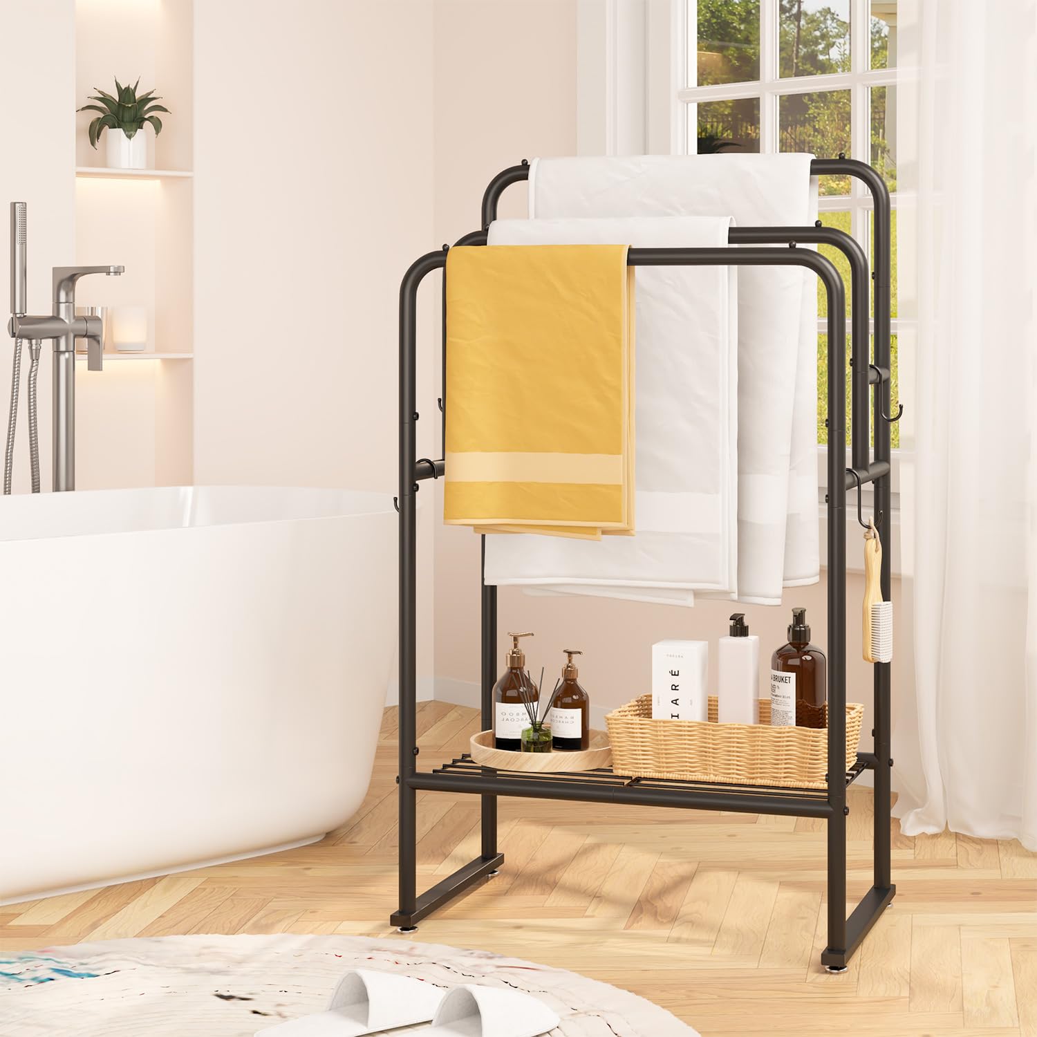 IBUYKE Free Standing Towel Rack