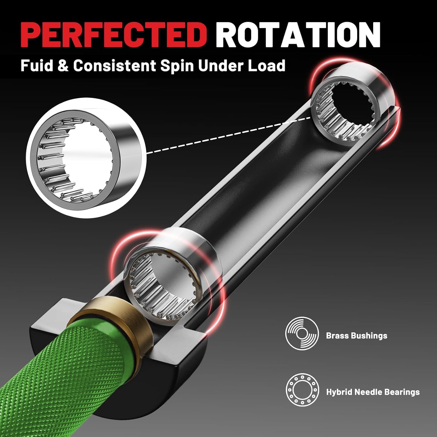 7FT Olympic Barbell 45lb,28MM 2 Inch Olympic Bar for No. 45 Steel,Olympic Weight Bars for Lifting,CrossFit,Bench Press,Deadlift,Squats,Strength Training bars