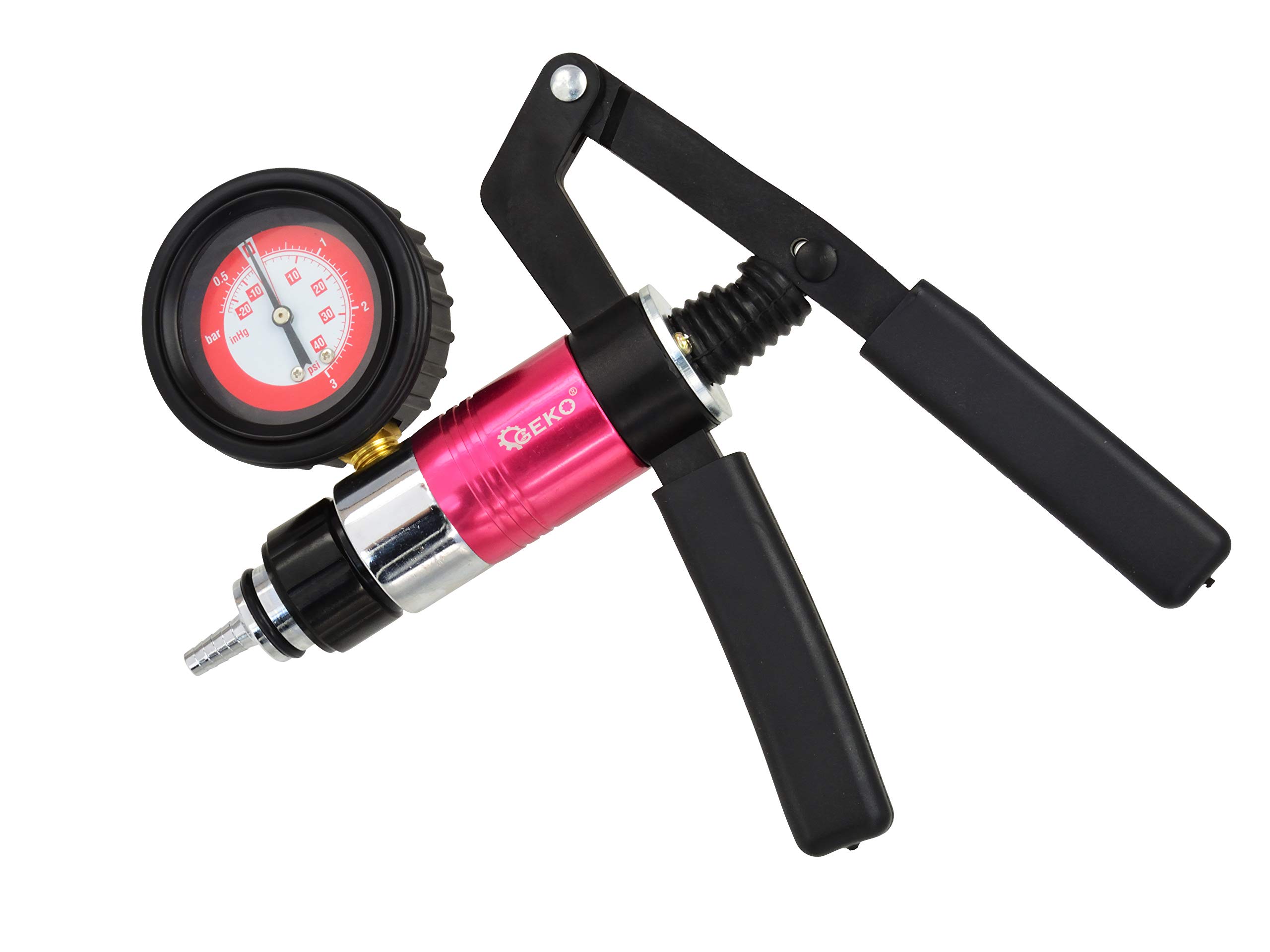 BSD Kit de Purge Liquide de Frein et d'embrayage - Pompe à Dépression, Purgeur Liquide de Frein avec Adaptateurs