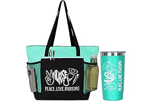 NURSING ESSENTIALS: The Ultimate Tote and Tumbler Set for Nurses