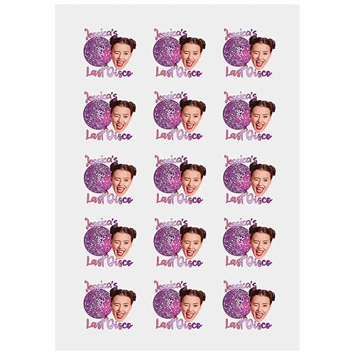 Miniatura 6 de Tatuajes temporales personalizados con foto, suministros de despedida de soltera, tatuajes personalizados cara de novios, tatuajes temporales falsos