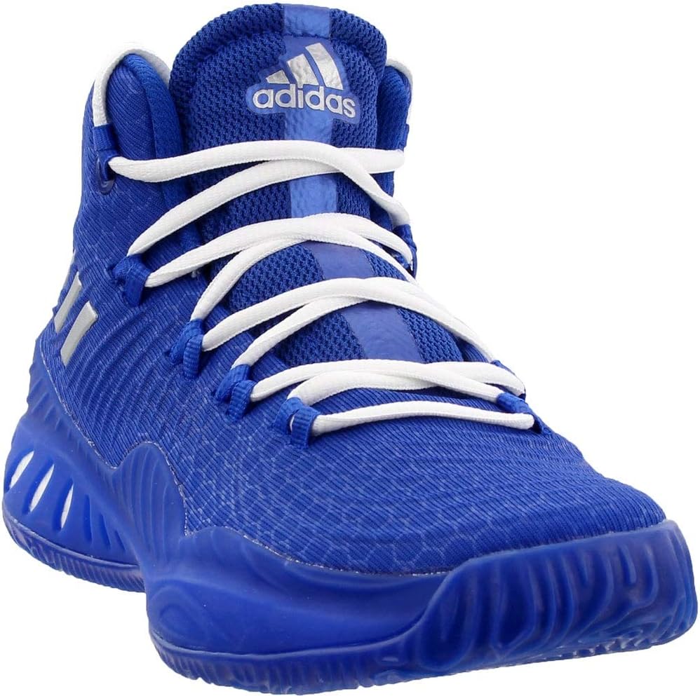 Adidas Crazy Explosive 2017 Shoe - Men's Basketball Collegiate Royal/Silver Metallic/Blue Size 6